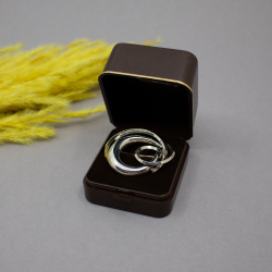 Andreas Daub Vintage 835er Brosche Box