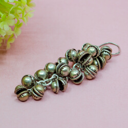 Einzelohrring für Bauchtanz, 925 Sterling Silber