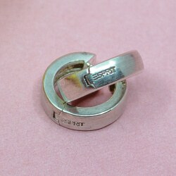 925er Sterling Silber ESPRIT Creolen, 1.7 cm