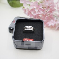 ESPRIT 925er bicolore Ring, Gr. 59 mit Zirkonia