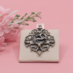Vintage BAS 925er Trachten-Anhänger/Jagtschmuck