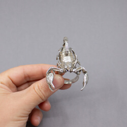 925er Biker-Ring 'Skorpion'