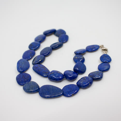 925er Lapislazuli Kette, Detail