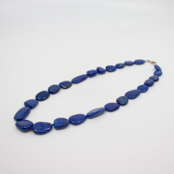 925er Lapislazuli Kette, Seitenansicht