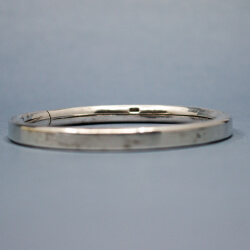 925er Sterling Silber Armreif, eckig, Detail