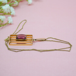 Vintage AmDoublé Kette & Anhänger von Designer K&L Bild 4 AmDoublé Kette & Anhänger von K&L, Seite