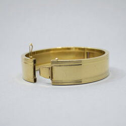Armreif Gold Double Schließe