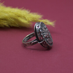 Art Deco Siegelring Seite