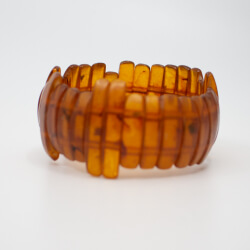 Bernsteinarmband mit Gummizug, Innenseite