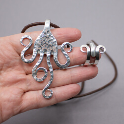 Besteckschmuck Handarbeit Groesse