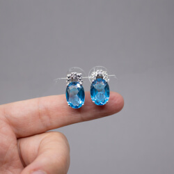 Camrose & Kross, Jackie Kennedy Ohrstecker Groesse
