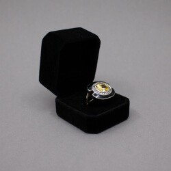 David Sigal eleganter Ring 925 Sterlingsilber RG 54 Bild 4 David Sigal 925er Ring Seite