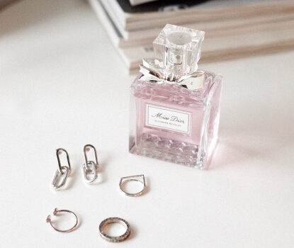 Dior Schmuck und Parfum