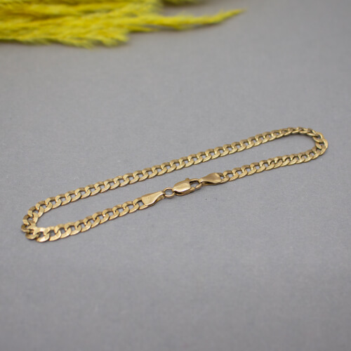goldenes 333 Gold Panzer Armband