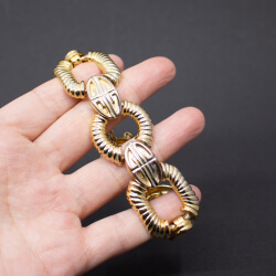 goldenes Vintage Givenchy Armband Groesse