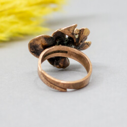 Hannu Ikonen Ring - Bronze - Finnland - Renmoos Rückseite