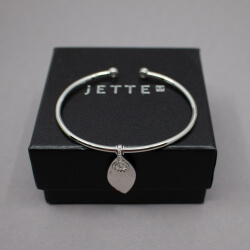 JETTE Armspange 'Blatt' 925 Sterlingsilber Neuware JETTE 925 Armspange Blatt