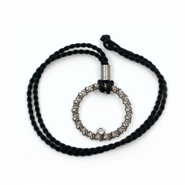 Li-LA-LO Kordelkette - 925 Sterlingsilber Anhänger Bild 1 Li-LA-LO Halskette 925 Sterlingsilber Front