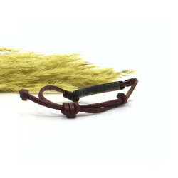 Liebeskind Lederarmband Braun Detail