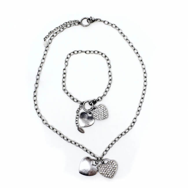 Mangoon Schmuckset Steel Front 2