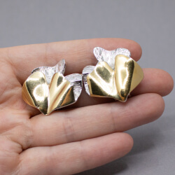 Pierre Lang Ginko Ohrclips, Groesse