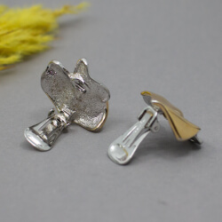Pierre Lang Ginko Ohrclips, Rückseite