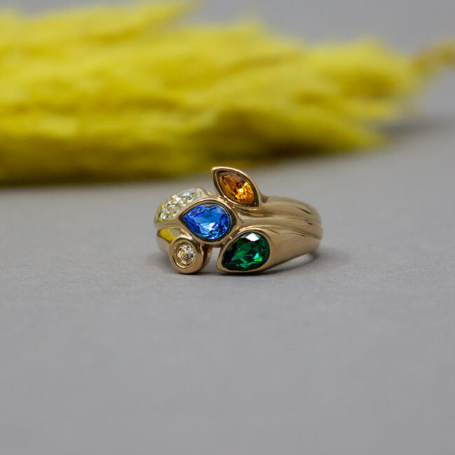Pierre Lang Ring Floral, Front