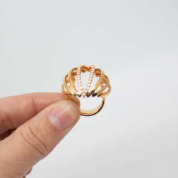 Pierre Lang RoseGold Ring Front