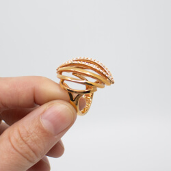 Pierre Lang RoseGold Ring Seite