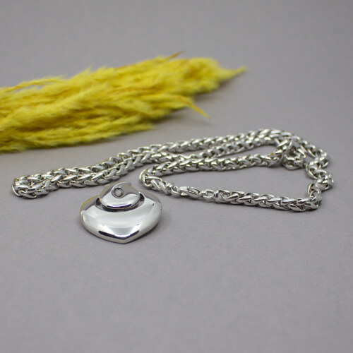 Pierre Lang silberne Kette mit Anhaenger