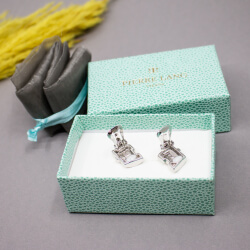 Silberne Ohrclips von Pierre Lang, inkl. OVP Bild 2 Pierre Lang silberne Ohrclips, offen