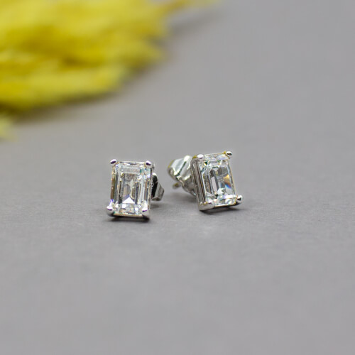 Pierre Lang silberne Ohrstecker