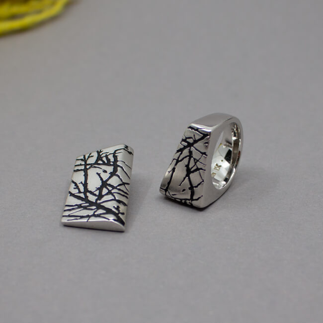 Pierre Lang silbernes Set