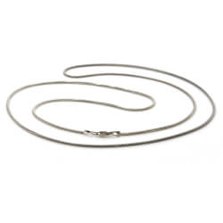 Schlangenkette 925 Silber Seite