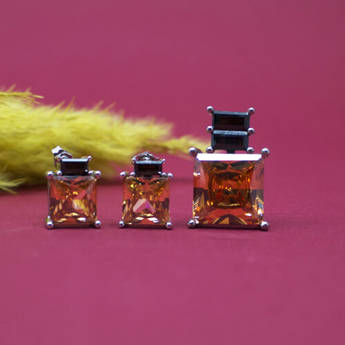 Schmuckset Zirkonia Ansicht