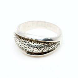 Silber Ring 925 einfaches Design Front 2