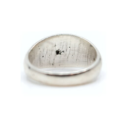 Silber Ring 925 einfaches Design Punze