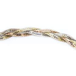Silberarmband 925 geflochten