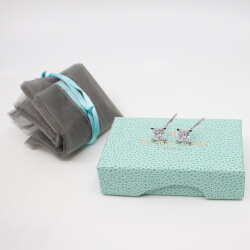 Silberne Ohrringe von Pierre Lang inkl. OVP, Front