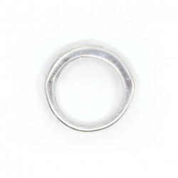 Silberring 925 Zirkonia 2farbig Seite