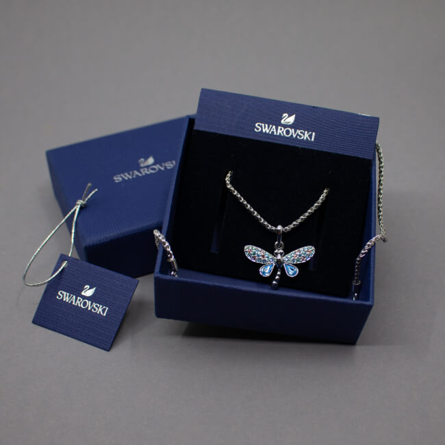 Swarovski Kette mit Schmetterling inkl OVP Detail