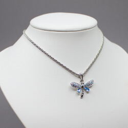 Swarovski Kette mit Schmetterling inkl OVP Detail Kette