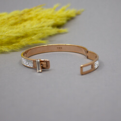 Swarovski RoseGold Armband liegend