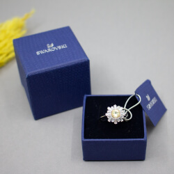 Swarovski Sunshine Ring, gelb, Gr. 60 - Neuware Swarovski Sunshine Ring, gelb Detail