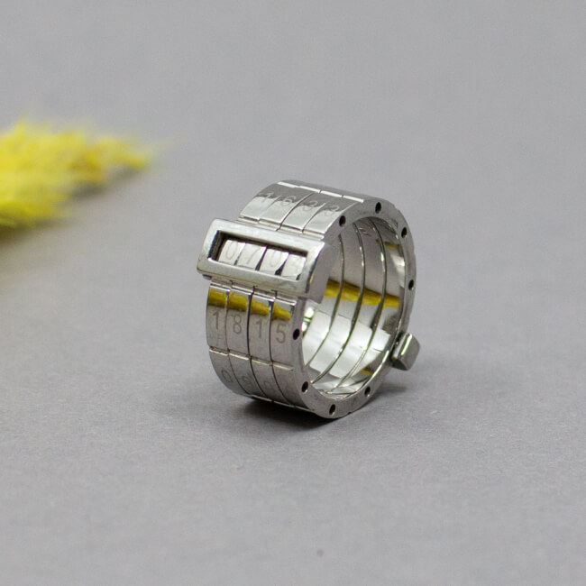 Swatch Edelstahl Tresor-Ring