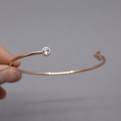 Taylors Diamant Armband rosegold Groesse