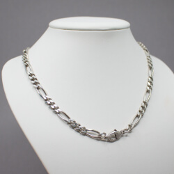 Unisex 925er Silber Panzerkette - 60 cm - 47 g Unisex 925er Silber Panzerkette - 60 cm - 47 g