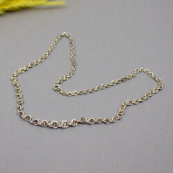 Vintage 835er Web-Kette Detail