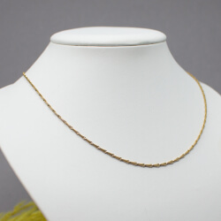 Vintage American Doublé Gliederkette, 46 cm Vintage American Doublé Gliederkette, 46 cm