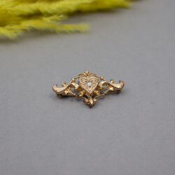 Vintage Art Deko Brosche